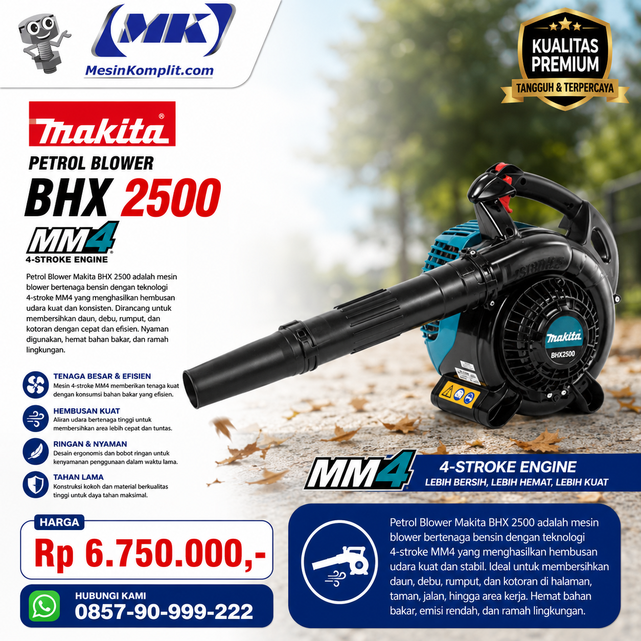Blower Bensin 4-Tak ...